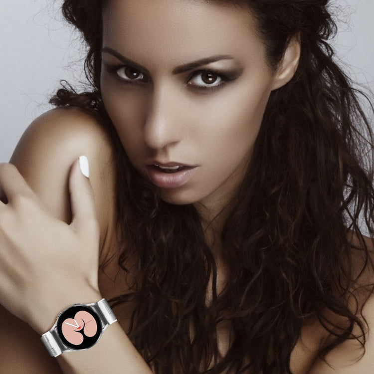 Vildt Elegant Metal Universal Rem passer til Samsung Smartwatch - Sølv#serie_074