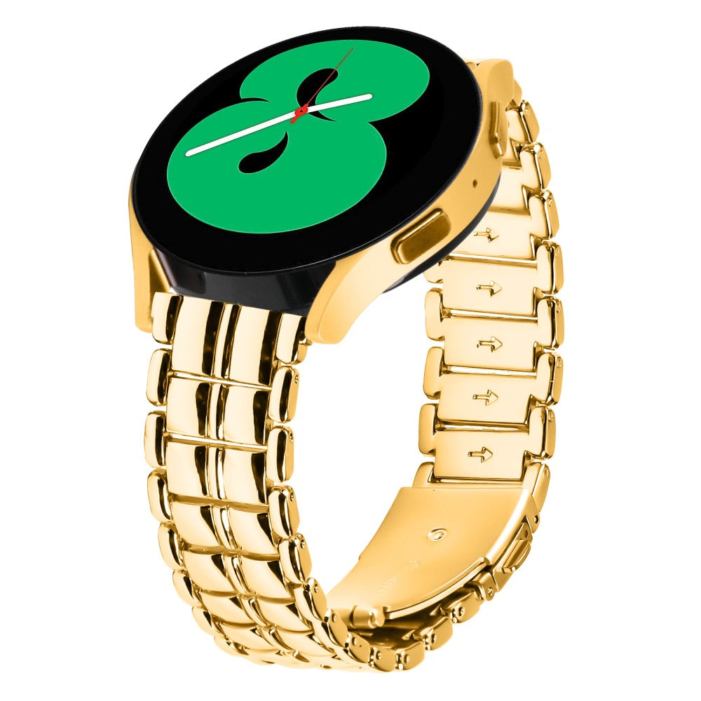 Rigtigt Fantastisk Metal Universal Rem passer til Samsung Smartwatch - Guld#serie_1