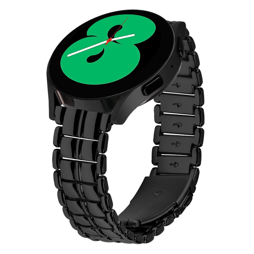 Skøn Metal Universal Rem passer til Samsung Smartwatch - Sort#serie_1