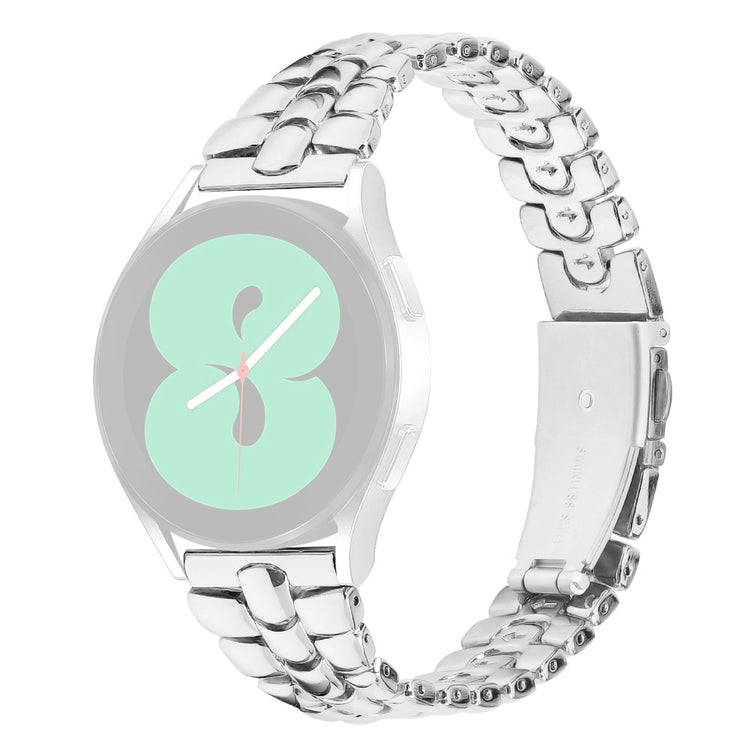 Meget Cool Metal Universal Rem passer til Samsung Smartwatch - Sølv#serie_4