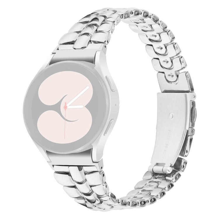 Supercool Metal Universal Rem passer til Samsung Smartwatch - Sølv#serie_4