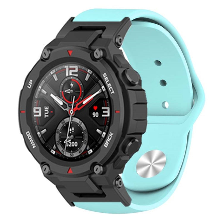 Huami Amazfit T-Rex / T-Rex Pro Silicone Watch Strap Alloy Buckle Replacement Watch Band - Mint Green#serie_2