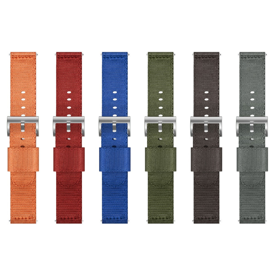 Mega Flot Nylon Rem passer til 18mm - Orange#serie_bfwu101d