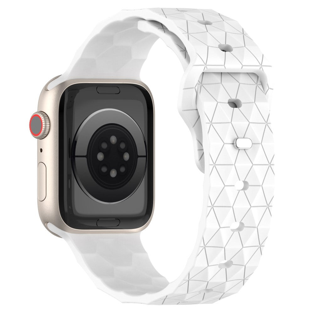 Smuk Silikone Universal Rem passer til Apple Smartwatch - Hvid#serie_1