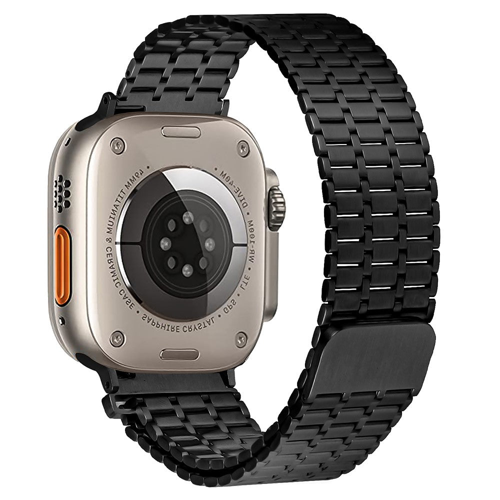 Mega Nydelig Metal Universal Rem passer til Apple Smartwatch - Sort#serie_298