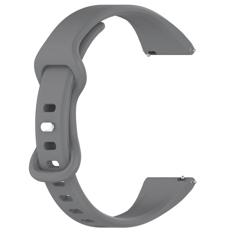 Superflot Silikone Universal Rem passer til Smartwatch - Sølv#serie_3