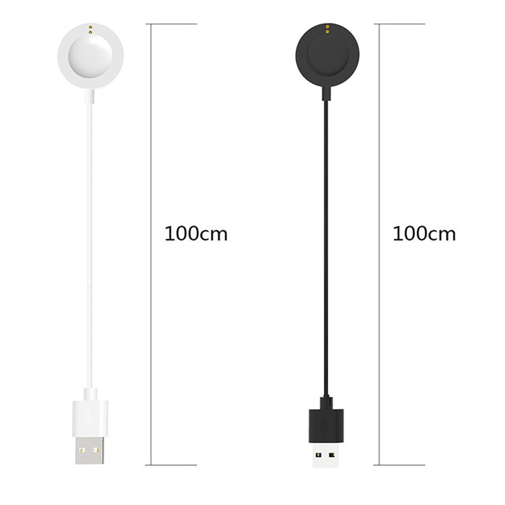 1m Plastik Universal Michael Magnetisk USB Kabel Til Opladnings Dock - Hvid#serie_2