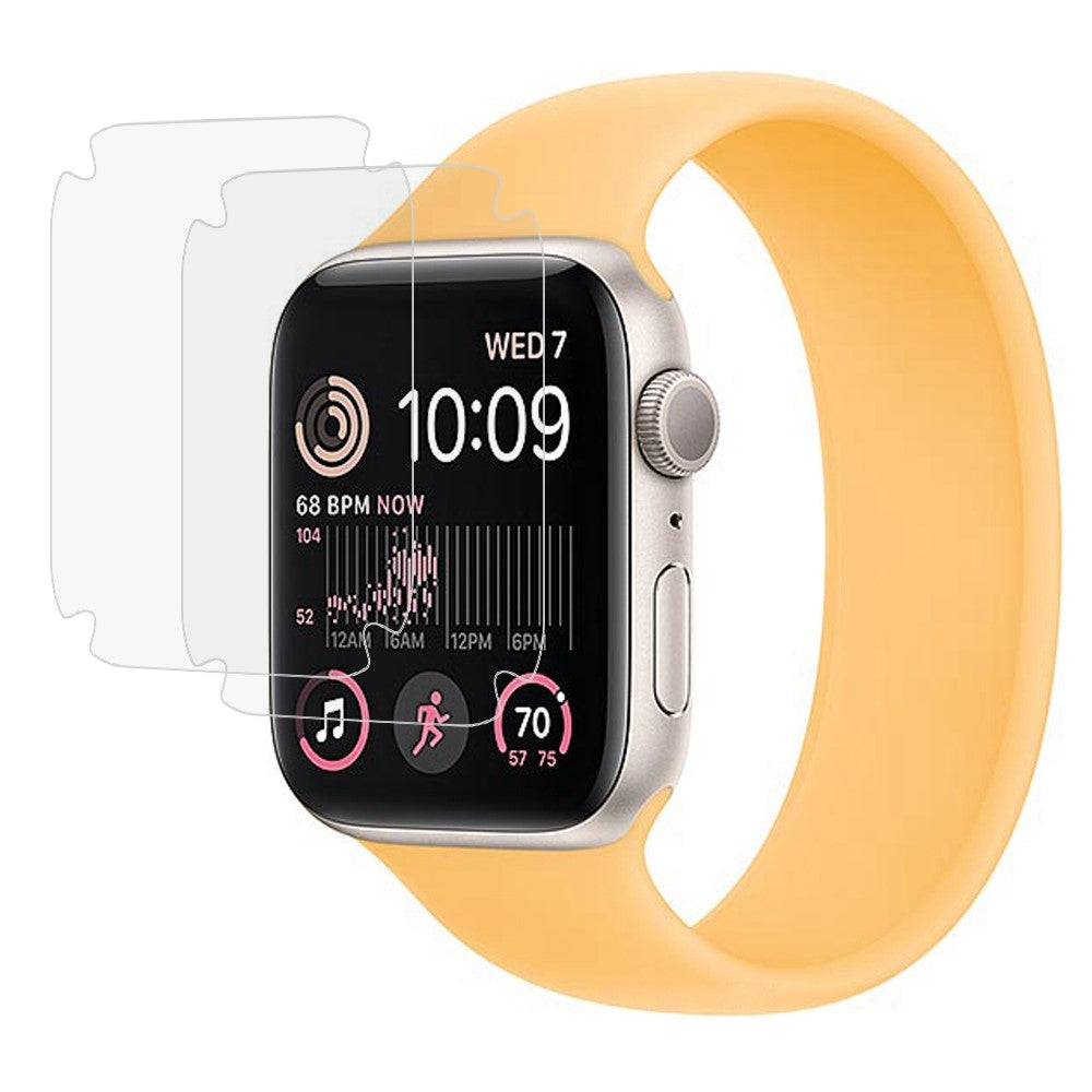 2stk Universal Apple Plastik  HD Skærmbeskytter - Gennemsigtig#serie_637