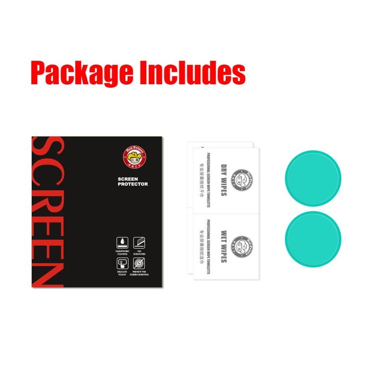 2stk Samsung Galaxy Watch 4 Classic (46mm) Plastik Skærmbeskytter - Gennemsigtig#serie_582