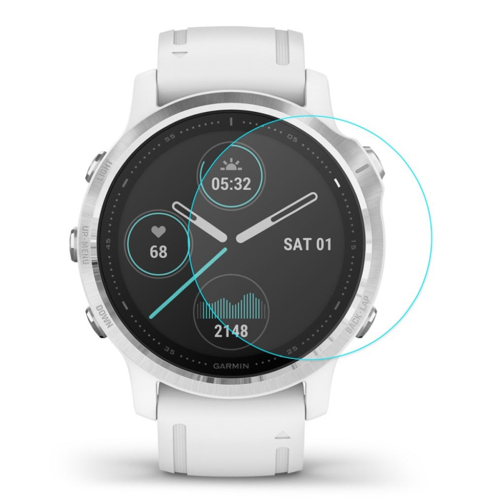 2stk Garmin Fenix 6S / Garmin Fenix 6S Pro Hærdet Glas 9H Skærmbeskytter - Gennemsigtig#serie_3
