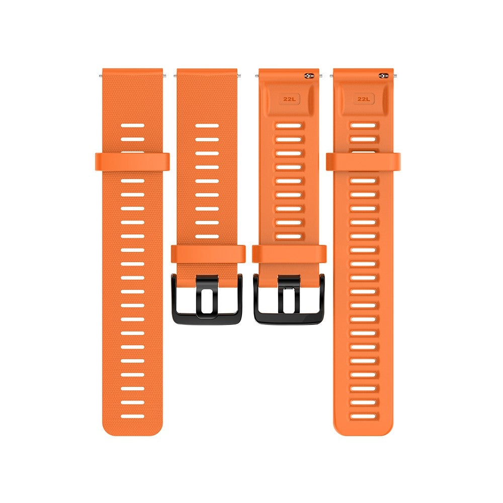 Helt vildt nydelig Universal Silikone Urrem - Orange#serie_2