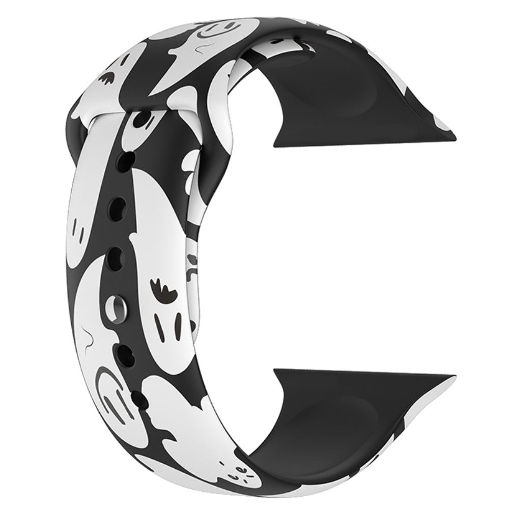 Helt vildt godt Universal Apple Silikone Rem - Størrelse: L - Hvid#serie_1