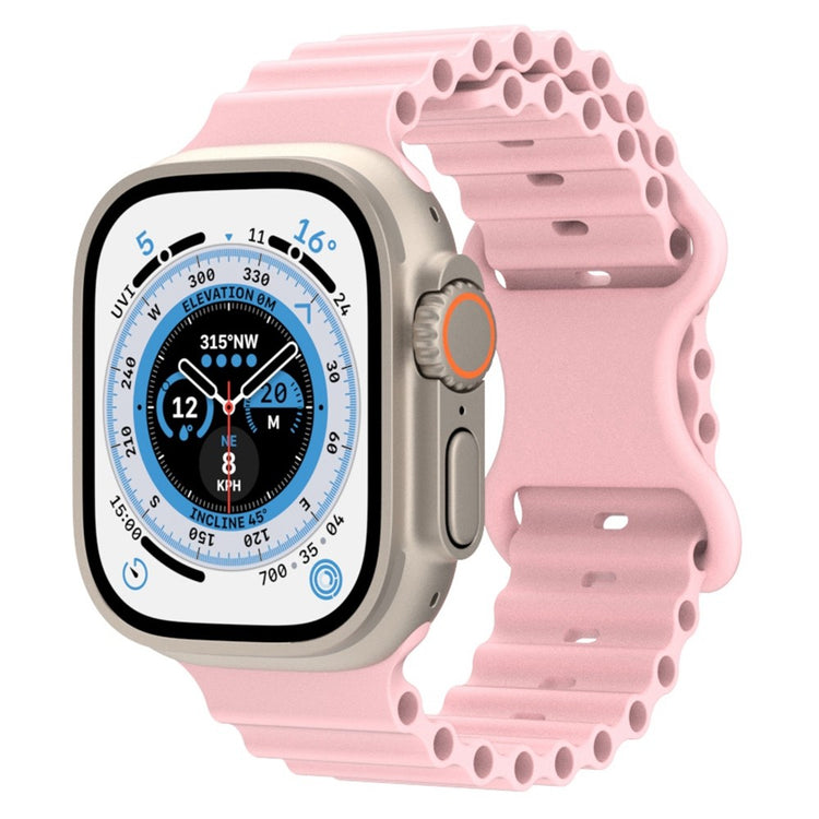 Meget fed Universal Apple Silikone Rem - Pink#serie_1