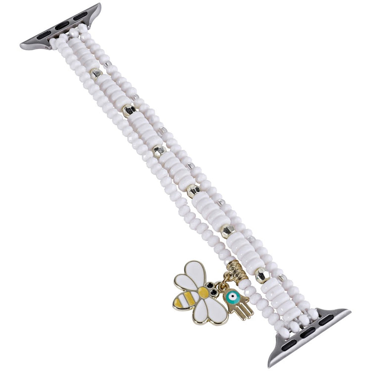 Mega fint Universal Apple Plastik Rem - Hvid#serie_2