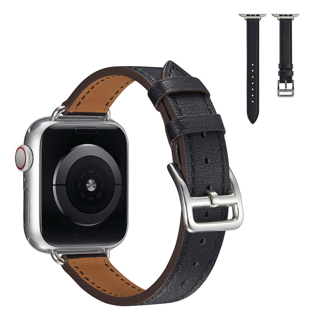 Vildt pænt Universal Apple Kunstlæder Rem - Sort#serie_1