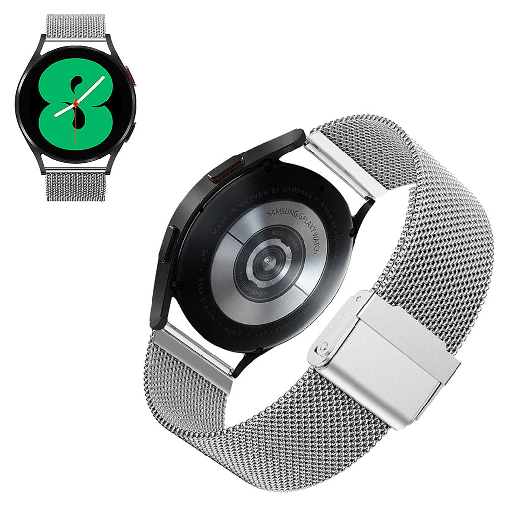 Helt vildt sejt Universal Samsung Metal Rem - Sølv#serie_9