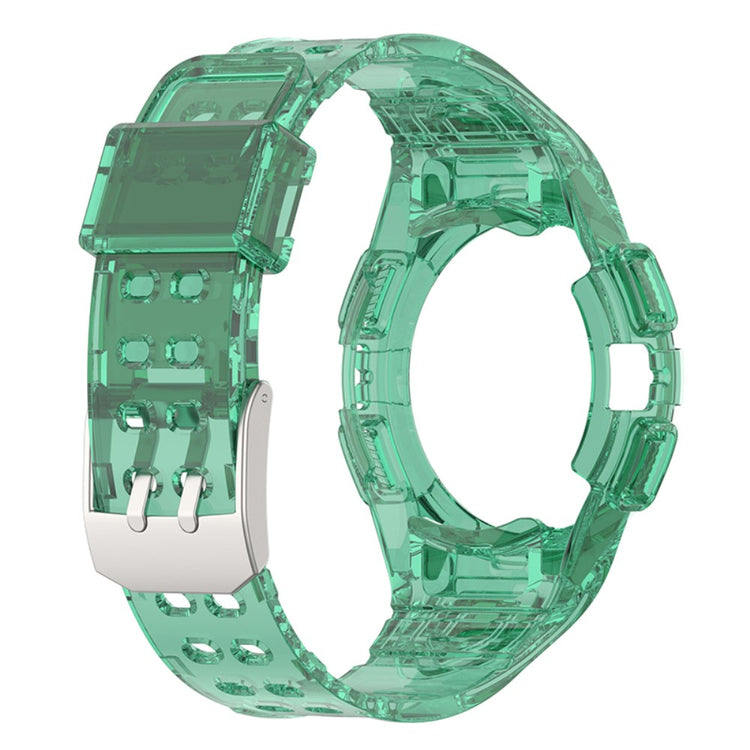 Samsung Galaxy Watch 5 (44mm) / Samsung Galaxy Watch 4 (44mm) Plastik Rem - Grøn#serie_1