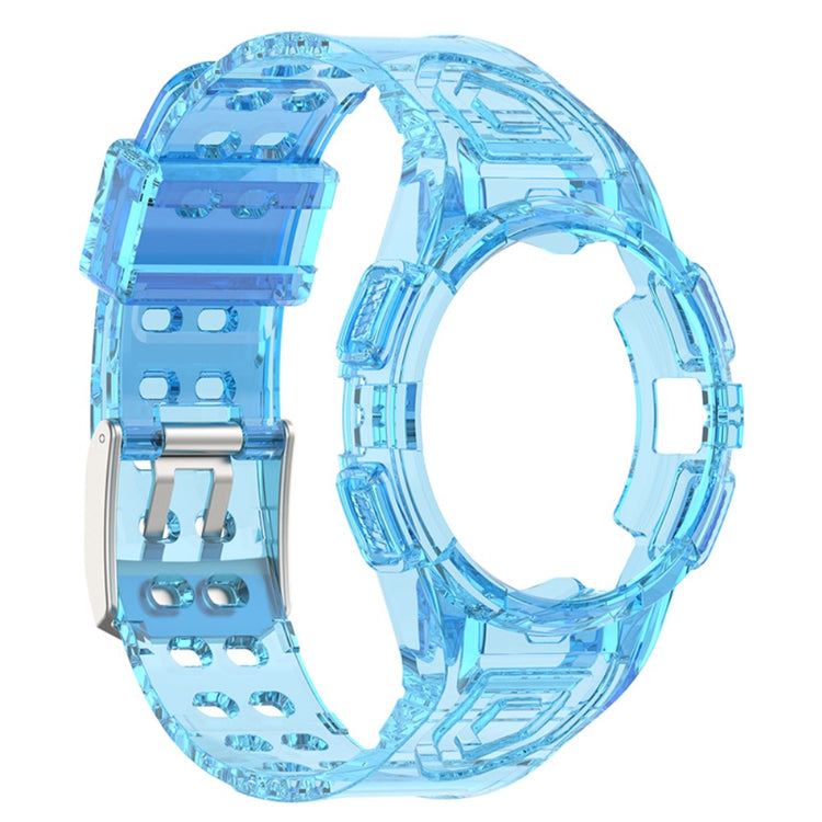 Samsung Galaxy Watch 5 (44mm) / Samsung Galaxy Watch 4 (44mm) Plastik Rem - Blå#serie_12