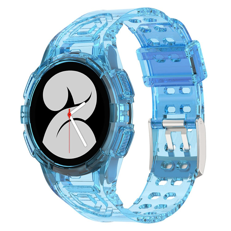Samsung Galaxy Watch 5 (44mm) / Samsung Galaxy Watch 4 (44mm) Plastik Rem - Blå#serie_12
