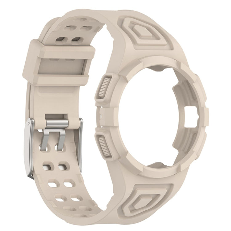 Samsung Galaxy Watch 5 (44mm) / Samsung Galaxy Watch 4 (44mm) Plastik Rem - Hvid#serie_13