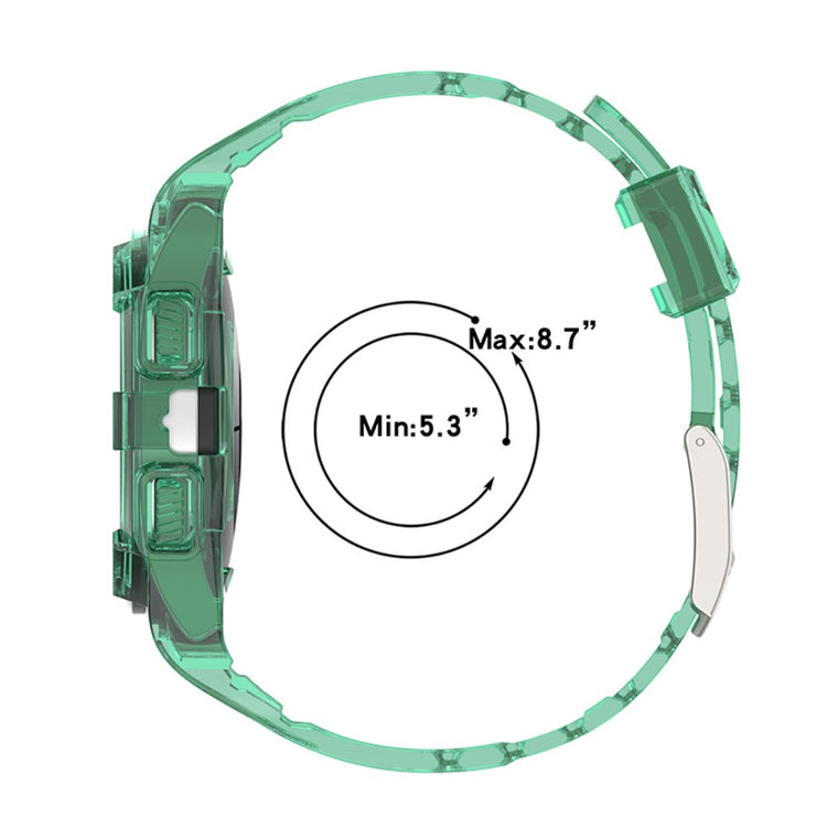 Samsung Galaxy Watch 5 (44mm) / Samsung Galaxy Watch 4 (44mm) Plastik Rem - Blå#serie_7