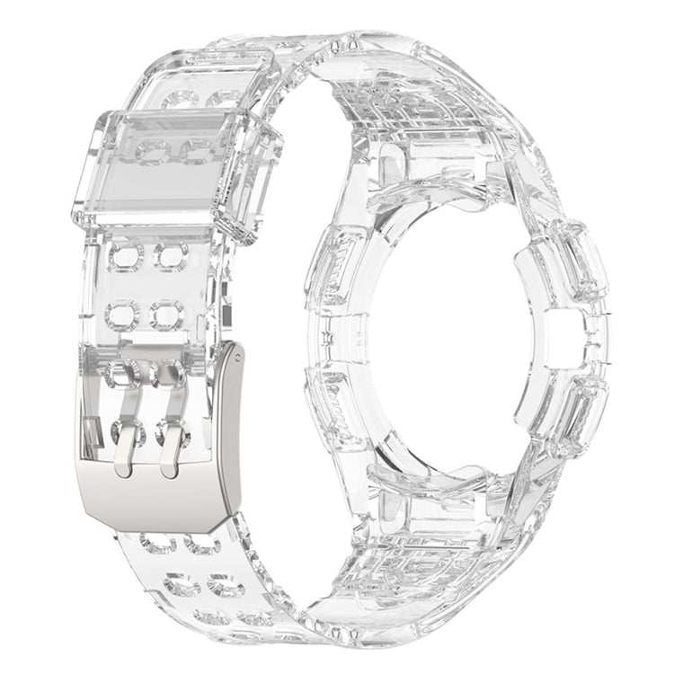 Samsung Galaxy Watch 5 (44mm) / Samsung Galaxy Watch 4 (44mm) Plastik Rem - Gennemsigtig#serie_8