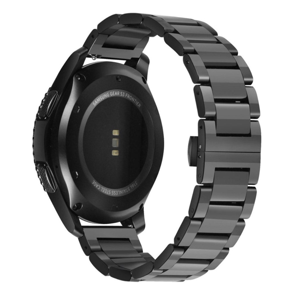 Vildt skøn Huawei Watch GT Metal Rem - Sort#serie_7