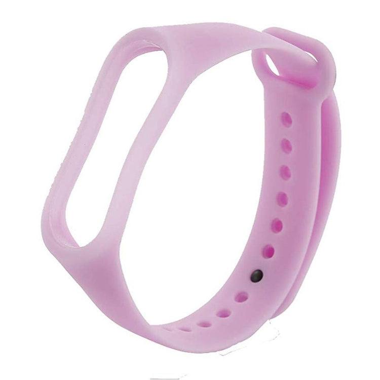 Fed Xiaomi Mi Band 3 / Xiaomi Mi Smart Band 4 Silikone Rem - Lilla#serie_6
