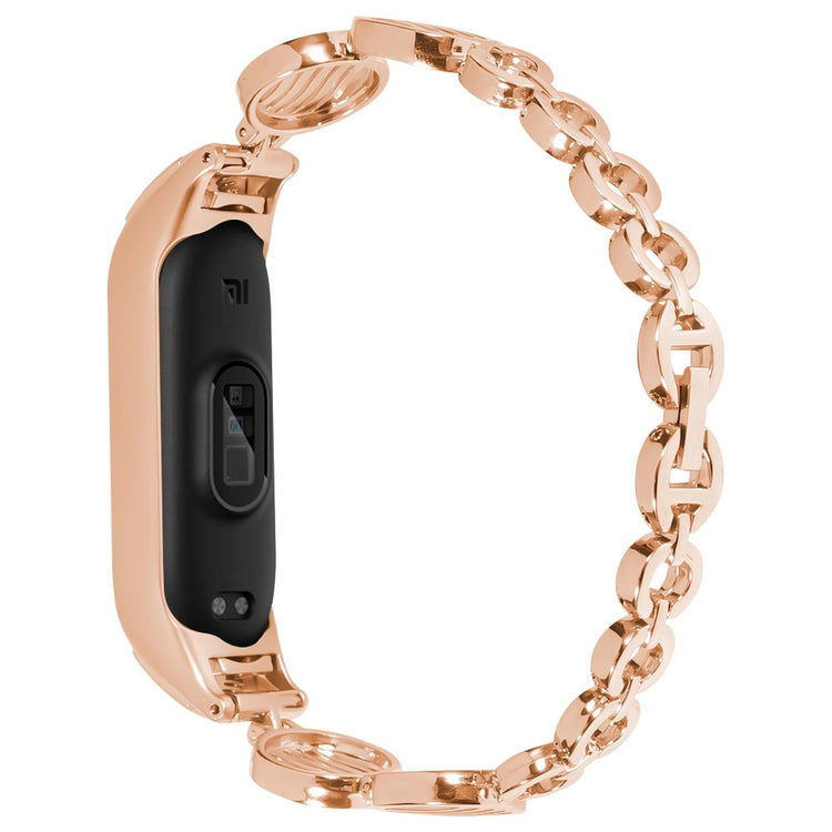 Mega skøn Xiaomi Mi Band 7 Metal Rem - Pink#serie_3