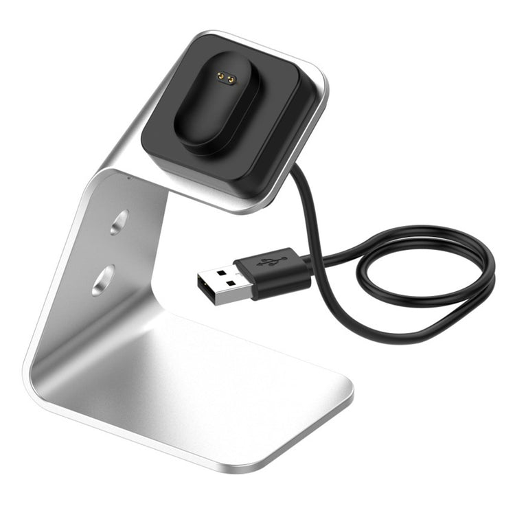 Metal Fitbit Ace 2 / Fitbit Inspire Ladestation - Sølv#serie_1