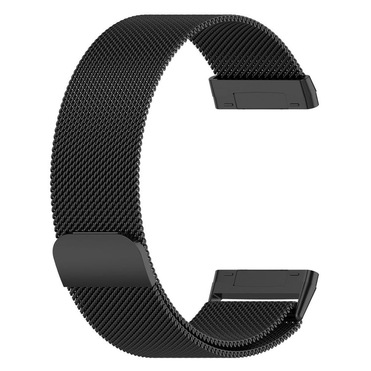 Meget fint Universal Fitbit Metal Rem - Størrelse: S - Sort#serie_2