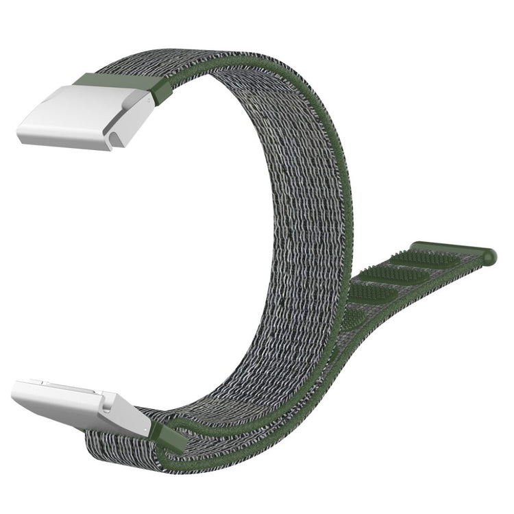 Nydelig Universal Garmin Nylon Rem - Sølv#serie_8