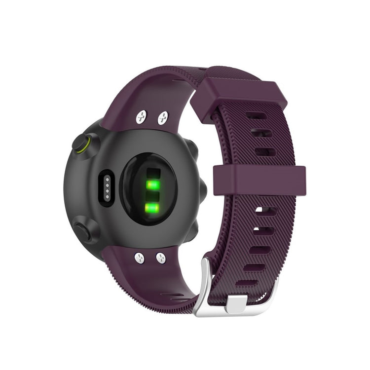 Garmin Forerunner 45 / Garmin Forerunner 45S Silikone Rem - Lilla#serie_10