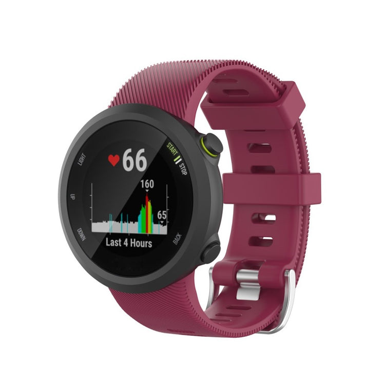Garmin Forerunner 45 / Garmin Forerunner 45S Silikone Rem - Rød#serie_4