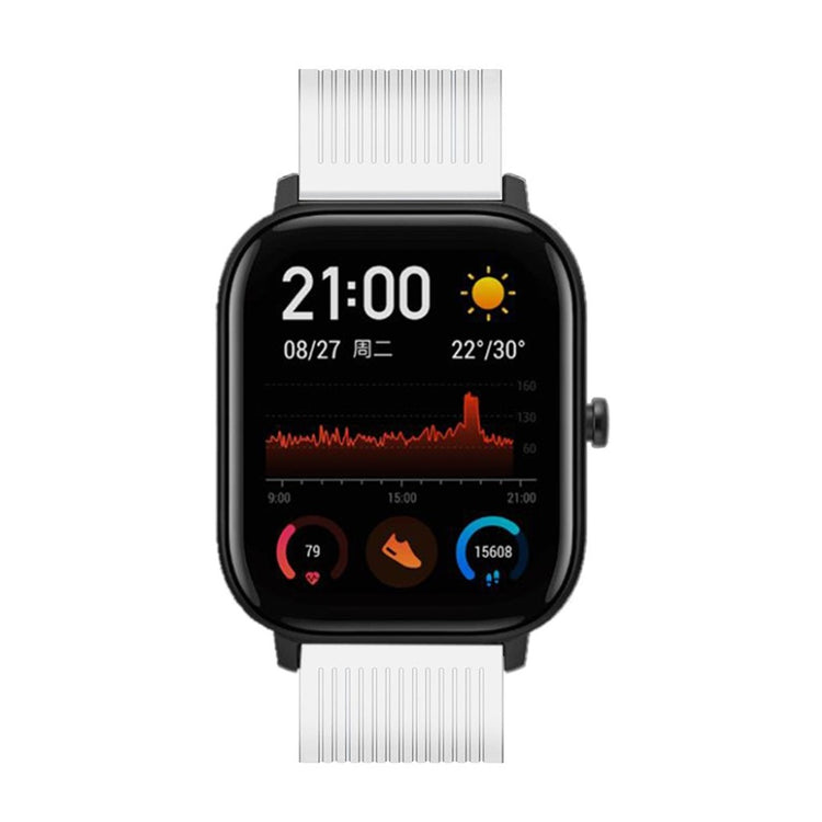 Super cool Amazfit Bip Lite Silikone Rem - Hvid#serie_2
