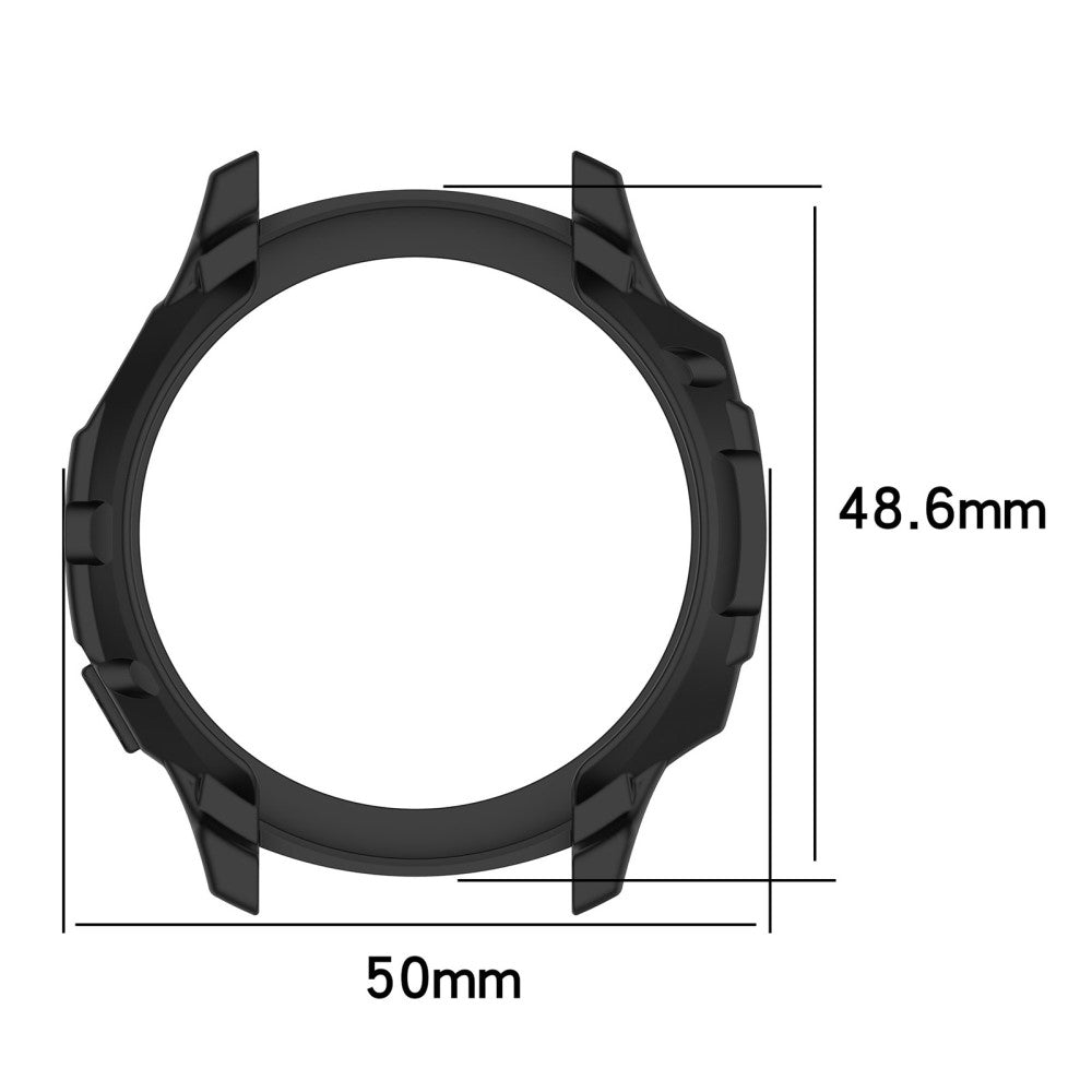 Amazfit GTR 4 Beskyttende Silikone Bumper - Hvid#serie_6