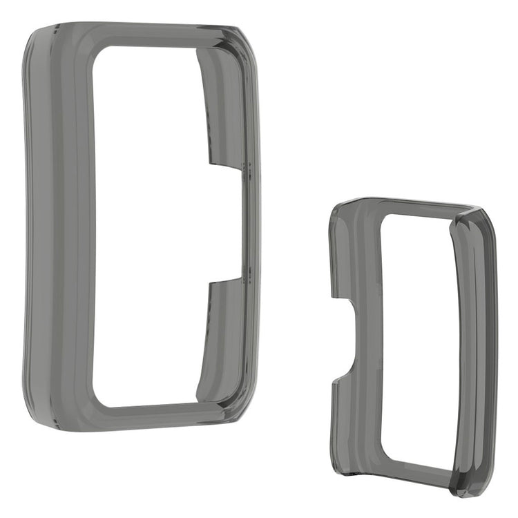 Honor Band 6 Holdbar Silikone Bumper  - Sort#serie_2