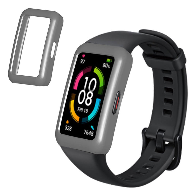 Honor Band 6 Enkel Plastik Bumper  - Sølv#serie_4