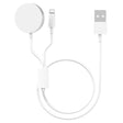 1m Plastique Et Silicone / Tpu Apple Smartwatch Sans Fil Câble De Chargement