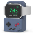 AHASTYLE JY14 Apple Watch Series Watch Charger Holder Silicone Smart Watch Charger Stand (without Charger) - Midnight Blue