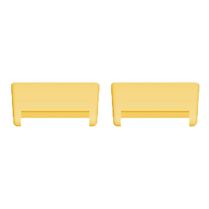1 Pair Xiaomi Redmi Watch 2 / Watch 2 Lite Connection Adapter 18mm Metal Watch Strap Connector - Gold#serie_2