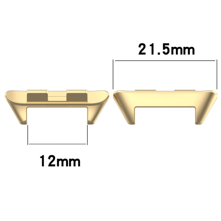 1 Pair Honor Band 9 Watch Strap Stainless Steel Connector Wrist Band Adapter - Gold - Pink#serie_2