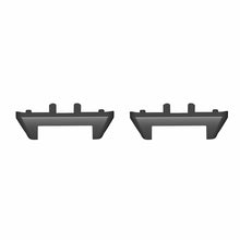 1 Pair Samsung Galaxy Fit3 Watch Strap Metal Connector 12mm Wrist Band Adapter - Black - Black#serie_1