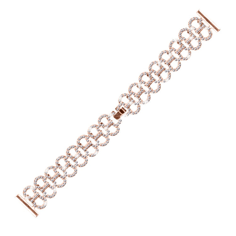 Garmin Forerunner 645 / 645 Music Rhinestone Gourd Design Strap Alloy Watch band  - Rose Gold#serie_5