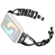 Samsung Galaxy Fit 3 Metallo E Strass Cinturino