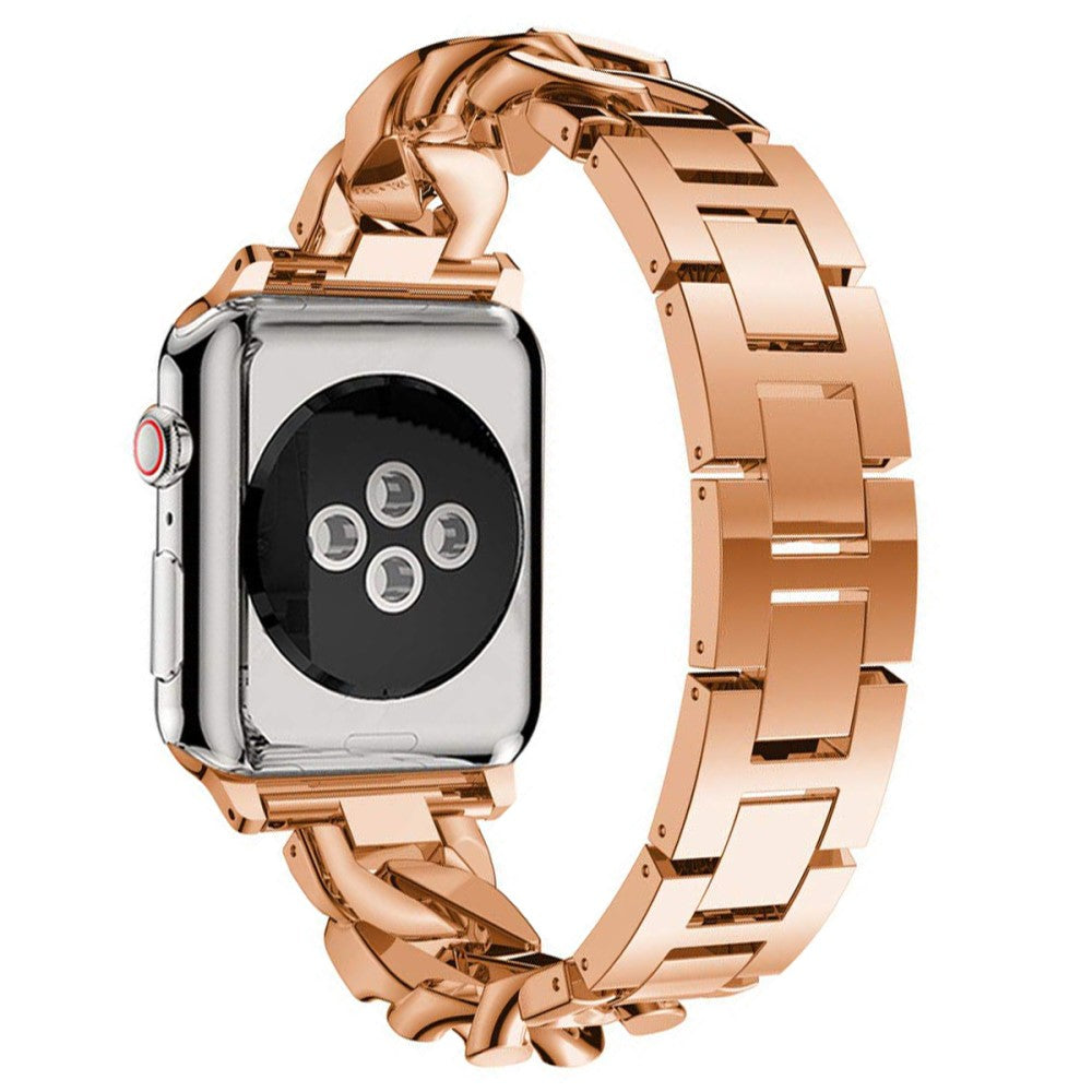 Apple Watch Series 41mm - 40mm - 38mm Watch Strap Zinc Alloy Band - Rose Gold#serie_3