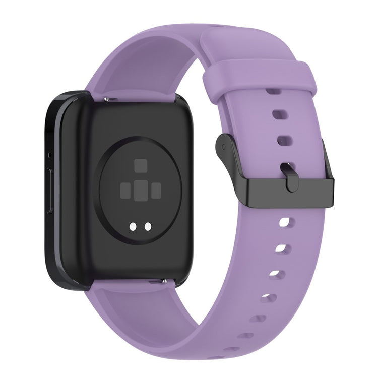 SKG V9 / V9 Pro / Huami Amazfit Bip 5 / Bip 5 Unity Watch Strap Liquid Silicone Band Replacement - Light Purple#serie_8