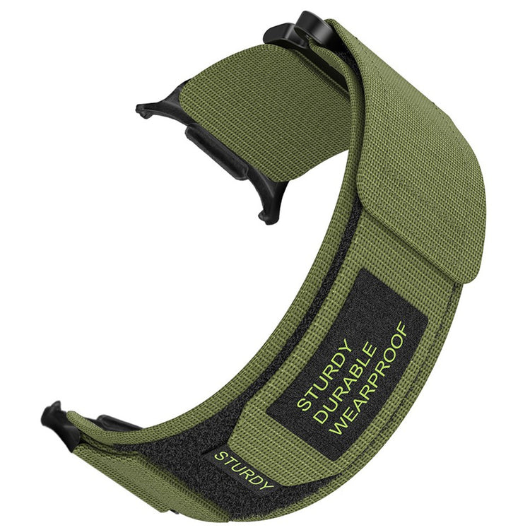 Samsung Galaxy Watch Ultra 47mm Wrist Strap Magic Tape Nylon Watch Band - Army Green#serie_4