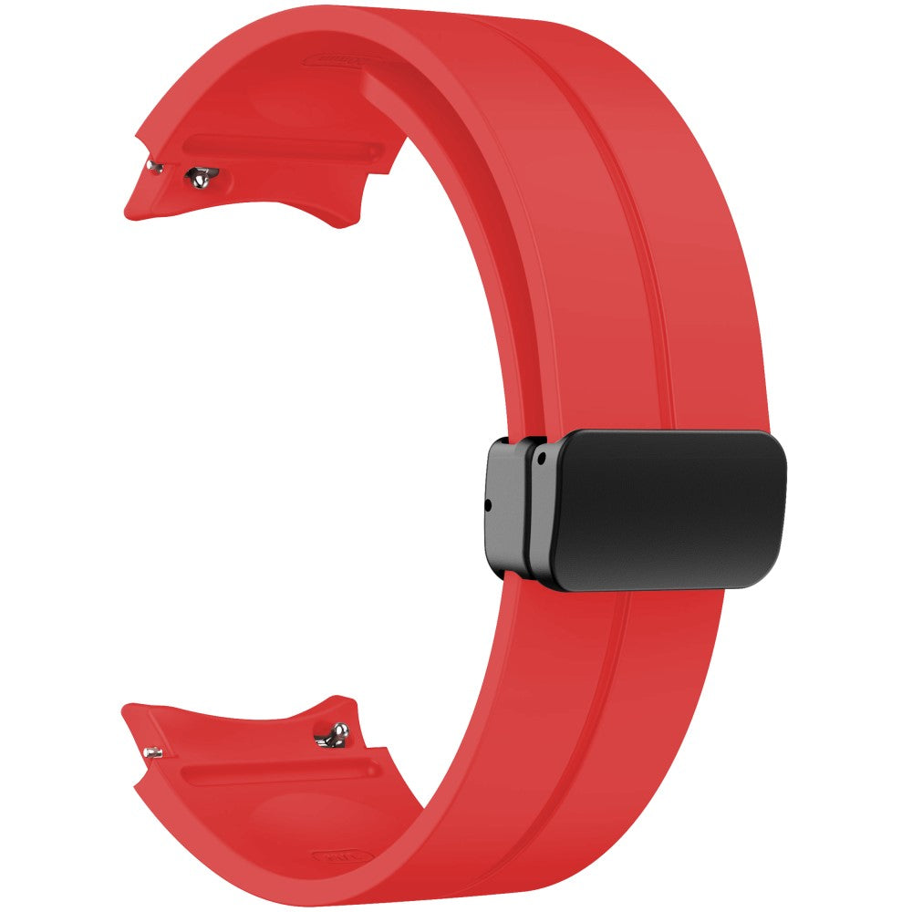 KALEBOL Samsung Galaxy Watch 20mm Silicone Watch Strap Magnetic Buckle - Red#serie_6