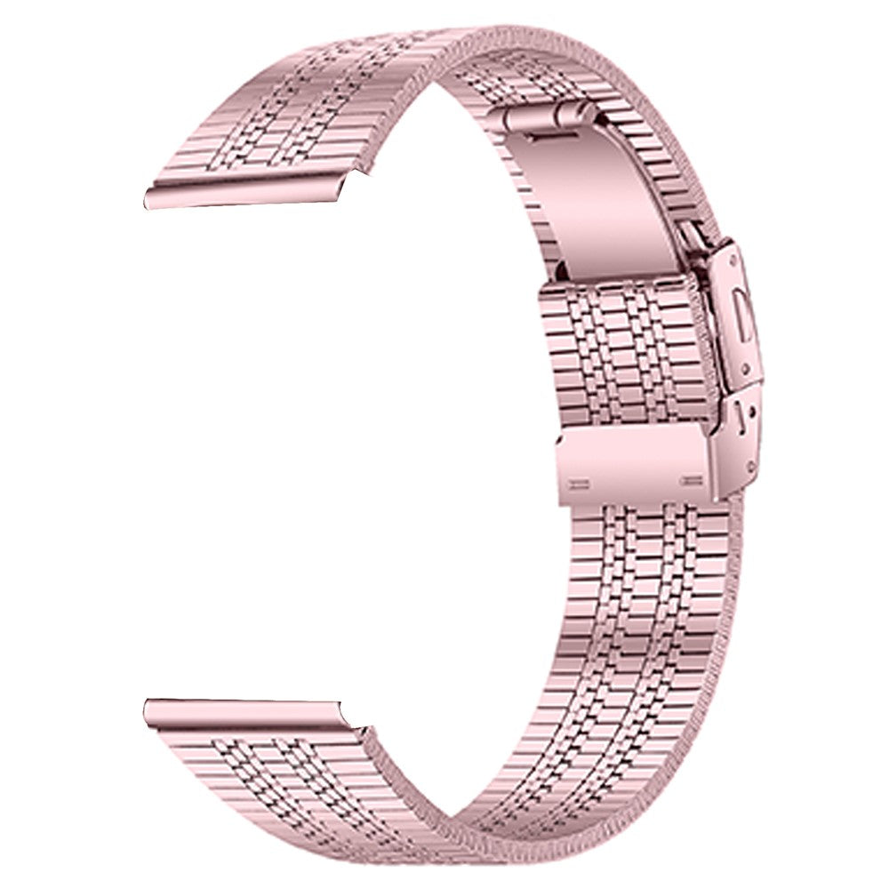 TicWatch Pro 2020 Stainless Steel Watch Band Five-Bead Replacement Metal Strap - Rose Pink#serie_5